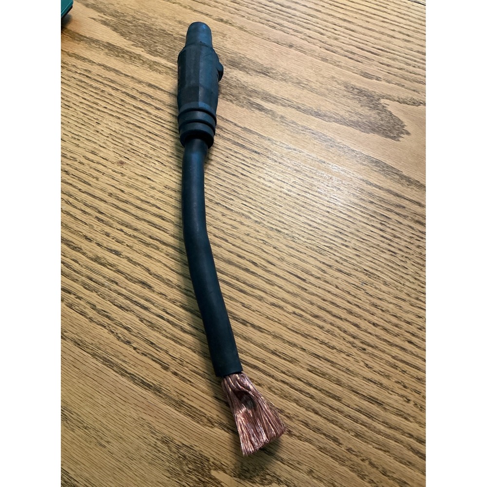 Hubbell Cam-Type Male Plug Connector 400A 600V with Copper Power Cable Scrap
